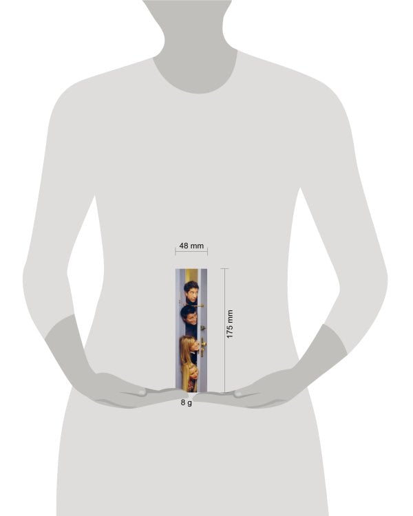 Закладка с резинкой. Friends