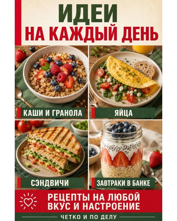 Дополнительное изображение книги «Завтрак. Рецепты на каждый день»