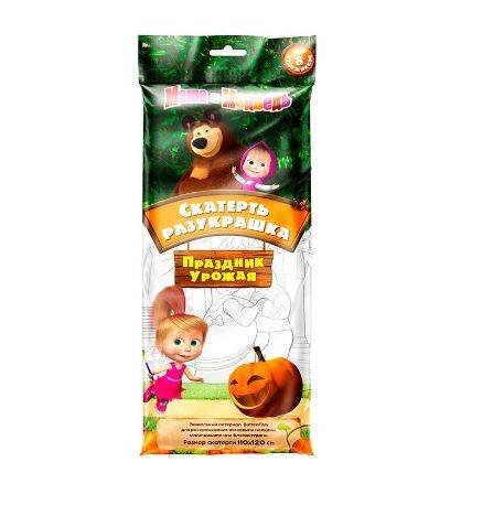 Скатерти-раскраски (Союз-Полимер) Скатерть Маша и медведь Праздник Урожая