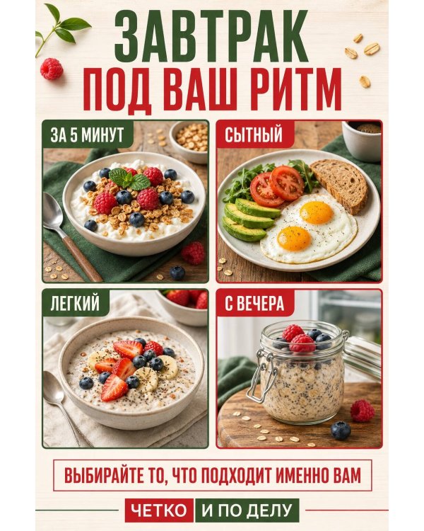 Дополнительное изображение книги «Завтрак. Рецепты на каждый день»