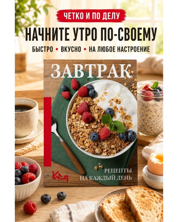 Дополнительное изображение книги «Завтрак. Рецепты на каждый день»