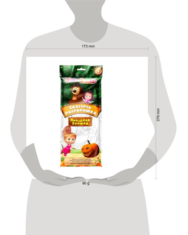 Скатерть Маша и медведь Праздник Урожая