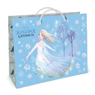Холодное Сердце.Пакет подарочный большой - 1, 400*300*140 мм