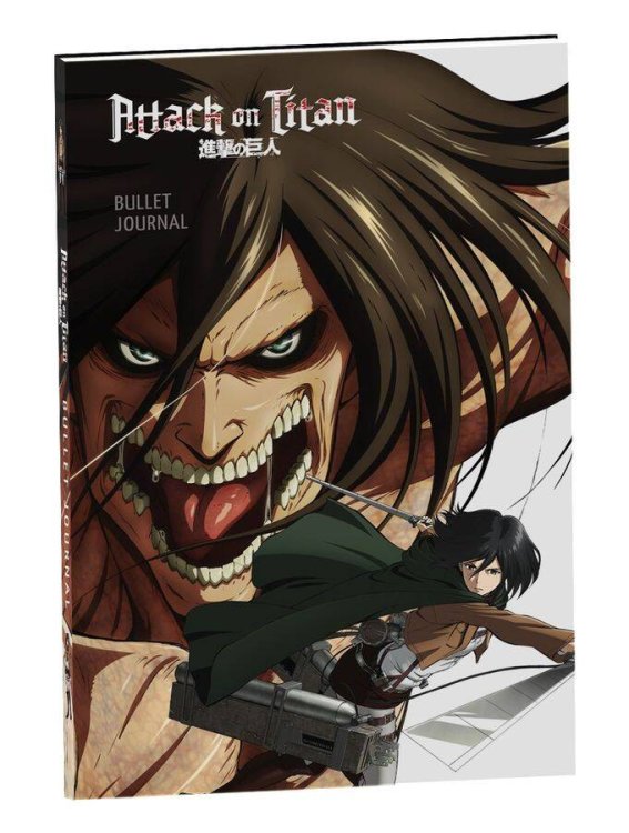 Атака титанов (РОСМЭН) Атака титанов. Bullet Journal на каждый день. Эрен и Микаса