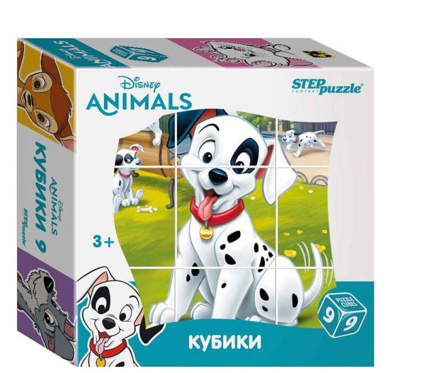 DISNEY 9 кубиков "Друзья" (Disney)