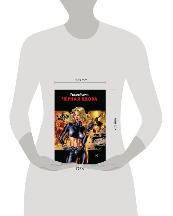 Рыцари Marvel. Чёрная вдова. Обложка с Еленой Беловой