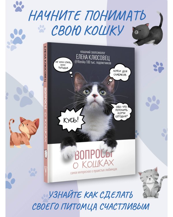 Вопросы о кошках. Самое интересное о пушистых любимцах