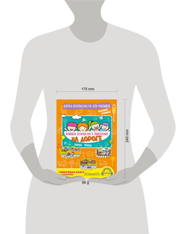 Правила безопасного поведения на дороге. Говорящая книга с заданиями