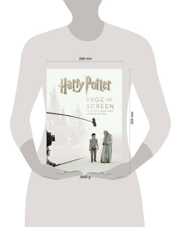 Harry Potter Page to Screen: Updated Edition (Bob McCabe) Гарри Поттер со страниц на экран Обновленное издание/ Книги на английском языке