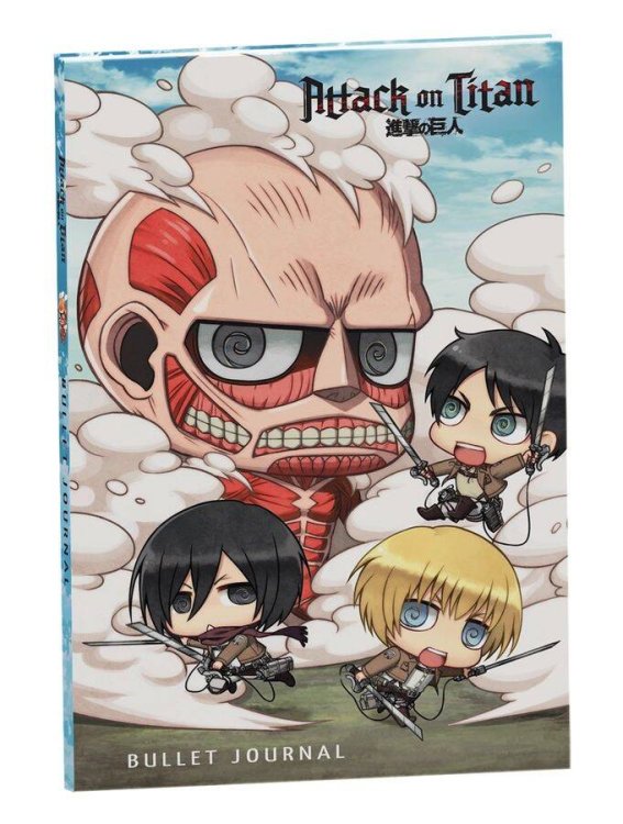 Атака титанов (РОСМЭН) Атака титанов. Bullet Journal на каждый день. Чиби