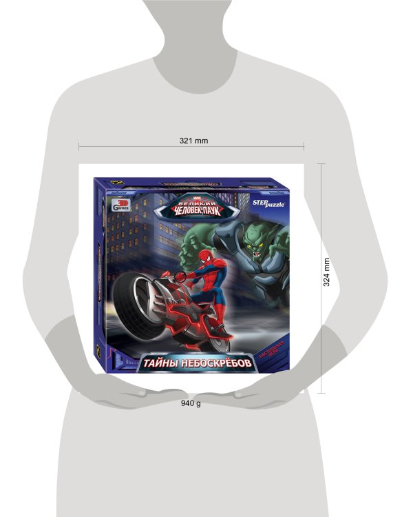 Настольная игра "Тайны небоскрёбов" (Marvel)