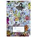 Тетради студенческие tokidoki. Тетрадь (B5, 40 л., УФ-лак)