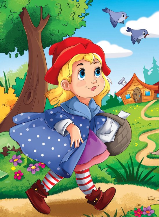 Классическая (Рыжий Кот) Алмаз. мозаика (класс.) 17х22 см, без подр., с част. заполн. (20цв.) ДОБРАЯ СКАЗКА. Арт. ACM011