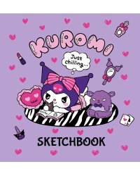 Kuromi. Sketchbook (розовый)