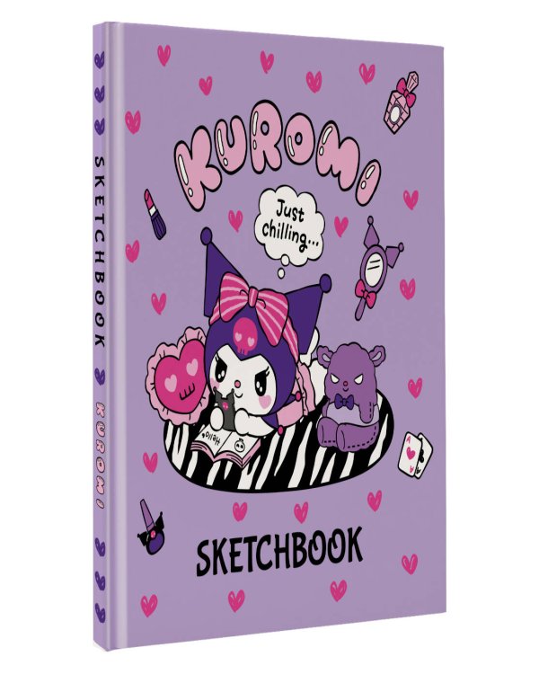 Kuromi. Sketchbook (розовый)