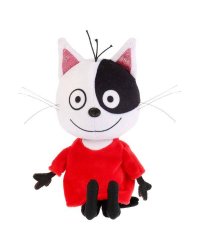 Игрушка мягкая ТРИ КОТА гоня, 13см, без чипа, в пак. Мульти-пульти в кор.24шт