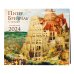 Питер Брейгель. Календарь настенный на 2024 год (300х300 мм)