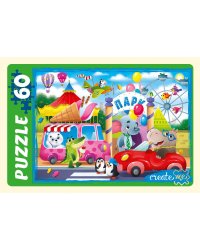 ПАЗЛЫ 60 элементов. ДЕТСКИЙ ПАРК (Арт. П60-3901)