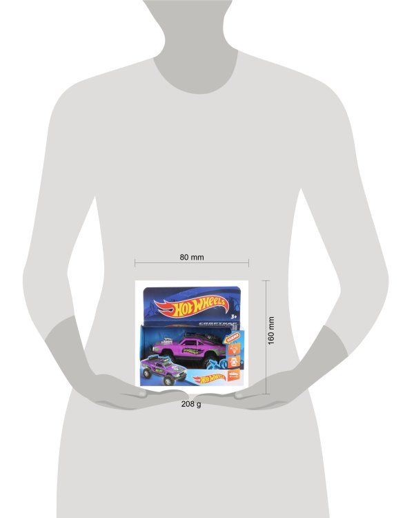 Машина металл свет-звук hot wheels СПОРТКАР, 12,5 см, двери, инерц,  кор. Технопарк в кор.2*36шт