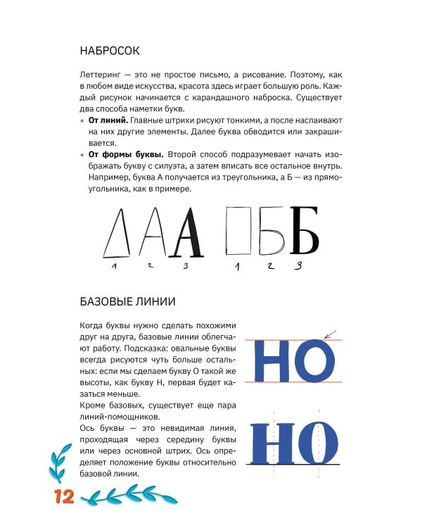 Леттеринг от А до Я. Прописи и шаблоны