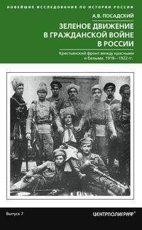 Обложка книги «Зеленое движение в гражданской войне России», ISBN 9785227076892