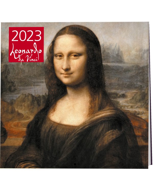 Леонардо да Винчи. Календарь настенный на 2023 год (300х300 мм)
