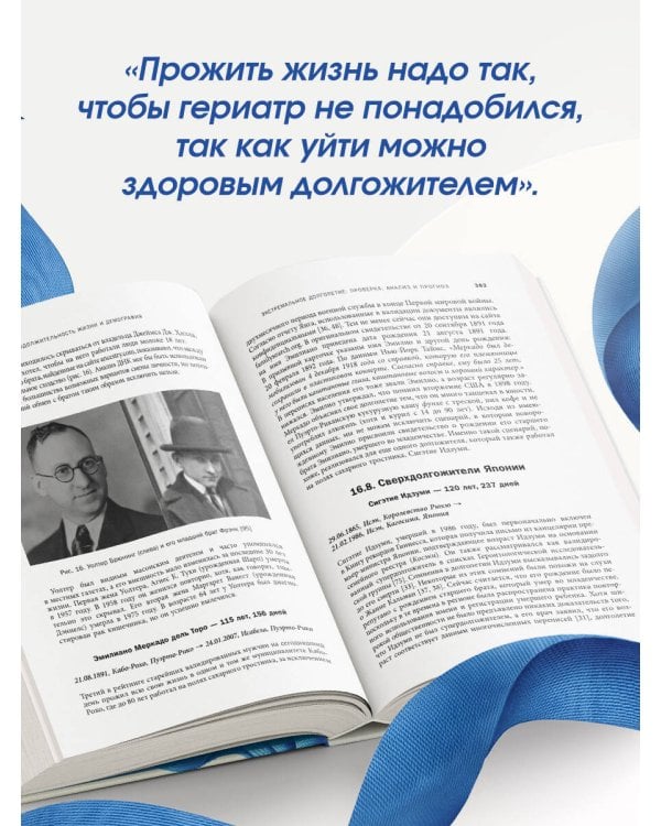 Дополнительное изображение книги «Долголетие человека: теории и практика»