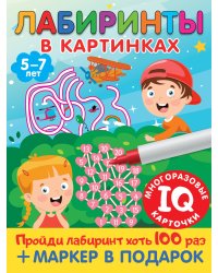 Лабиринты в картинках. Для детей 5-7 лет