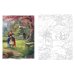 Зарубежная литература (Simon & Shuster) Disney Dreams Collection Thomas Kinkade Studios Disney Princess Coloring Book Раскраска Принцессы Disney /Книги на английском языке