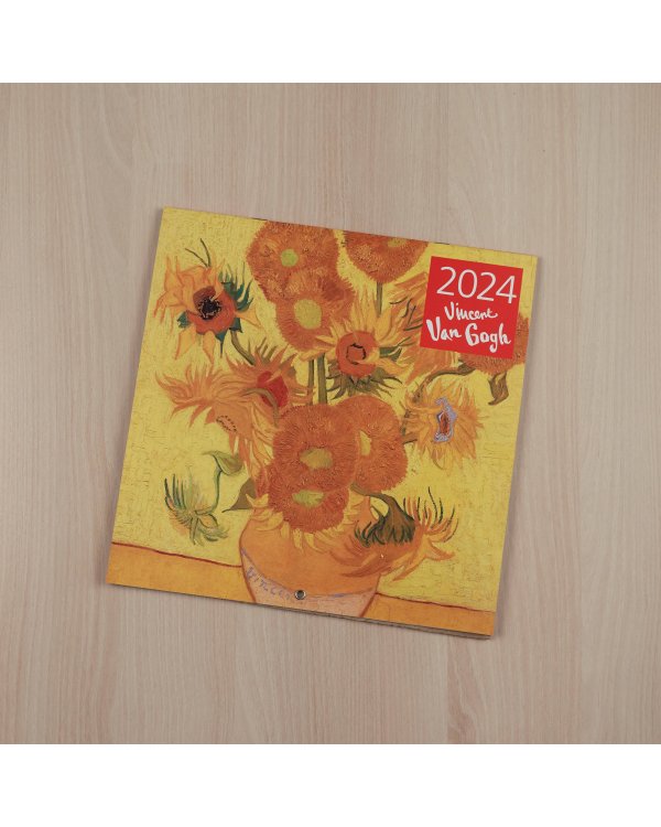 Винсент Ван Гог. Подсолнухи. Календарь настенный на 2024 год (300х300 мм)