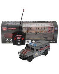 Машина р/у АМН ВПК-233114 РОСГВАРДИЯ 21 см, свет, сер, кор. Технопарк в кор.24шт