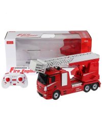 Машина р/у Mercedes-benz пожарная охрана 1:24, свет+звук, подвиж. элементы в кор. Rastar в кор.4шт