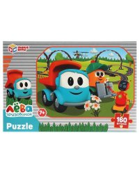 Грузовичок Лёва. Пазлы классические в коробке. Пазл 160 деталей. Умные игры в кор.12шт