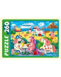 ПАЗЛЫ 260 элементов. ЧУДЕСНЫЕ ЕДИНОРОГИ № 31 (Арт. ПУ260-3910)