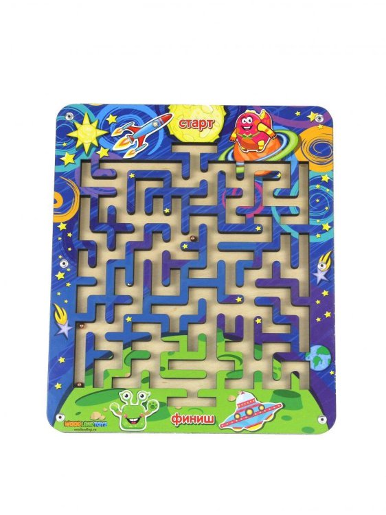 Вне серии (Ковальский) Лабиринт "С шариками.Космос", 018210