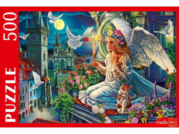 ПАЗЛЫ 500 элементов. Ф500-7127 НОЧНОЙ АНГЕЛ