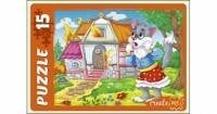 МАКСИ-ПАЗЛЫ 15 элементов. КОШКИН ДОМ (Арт. ПУ15-7277)
