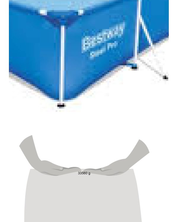 Бассейн с набором Bestway 400 х 211 х 81 см (Арт. 56424)