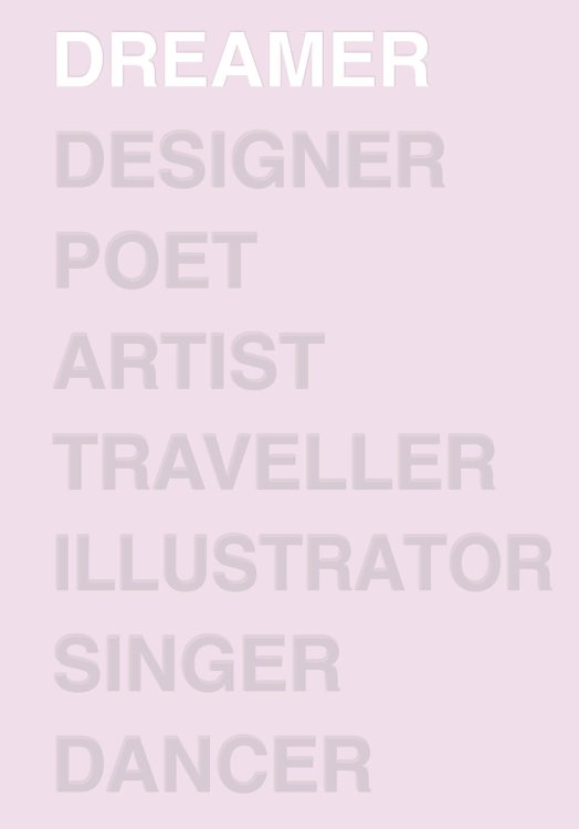 Ежедневники недатированные Ежедневник Dreamer (розовый). А5, твердый переплет, блинтовое тиснение, полусупер, 224 стр.