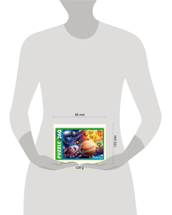 ПАЗЛЫ 260 элементов. КОСМОС № 10 (Арт. ПУ260-3907)