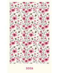 Мини ежедневник. Пчелы в кустах (А6, 80 л., мягкая обложка)