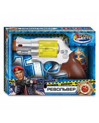 Револьвер полиции свет-звук, кор.19*14*4,5см ИГРАЕМ ВМЕСТЕ в кор.2*72шт