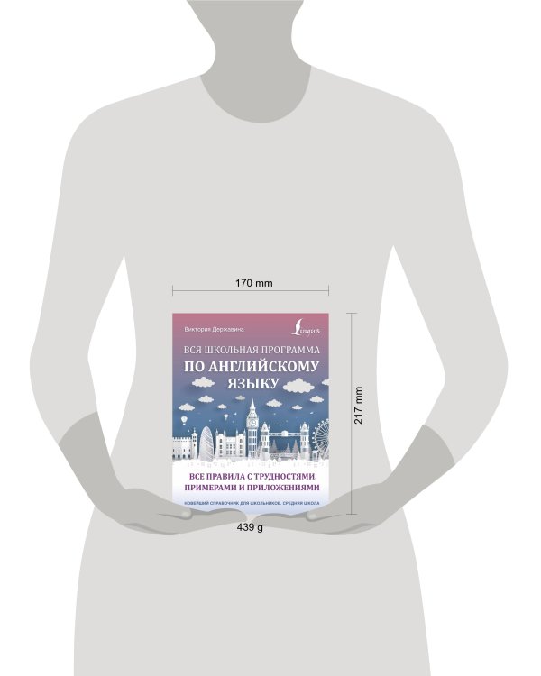 Вся школьная программа по английскому языку: все правила с трудностями, примерами и приложениями