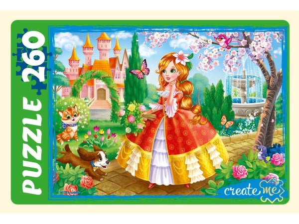 ПАЗЛЫ 260 элементов. МИР ПРИНЦЕСС № 19 (Арт. ПУ260-3909)