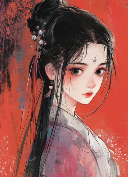 Маньхуа. Лучшее для поклонников китайских новелл Обложка для паспорта. Маньхуа. Принцесса (ПВХ, 185х133 мм)