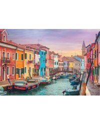 Алмазная мозаика (класс) 30*30 с подр., с полн.запол. (34цв) СОЛНЕЧНЫЙ ГОРОД. Арт. AC30005