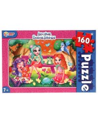 Лесные волшебницы. Пазлы классические в коробке. Пазл 160 деталей. Умные игры в кор.12шт