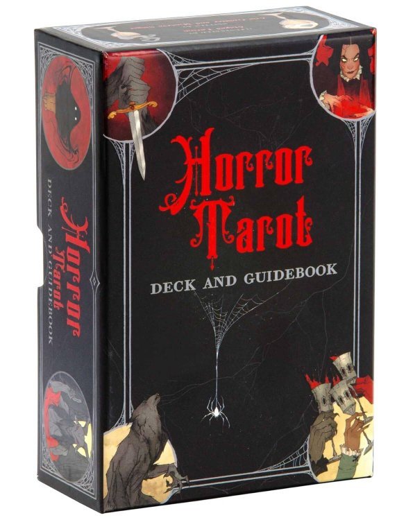 Horror Tarot Deck 78 cards and Guidebook (Siegel  Minerva) Колода Таро Хорор 78 карт (Минерва Сигел)/ Карты Таро