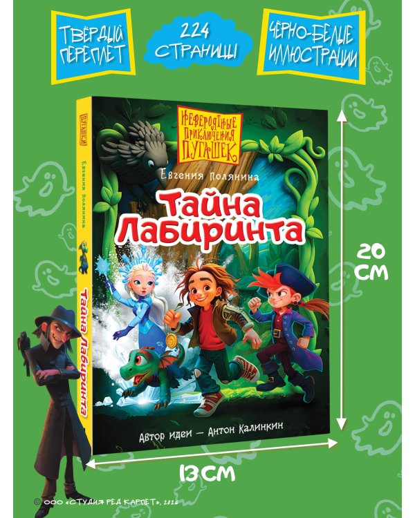 Дополнительное изображение книги «Пугашки. Тайны лабиринта»