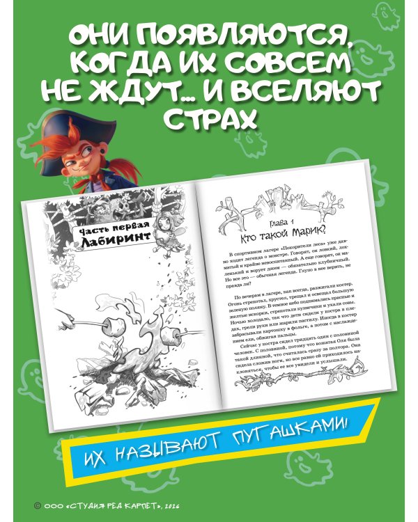 Дополнительное изображение книги «Пугашки. Тайны лабиринта»